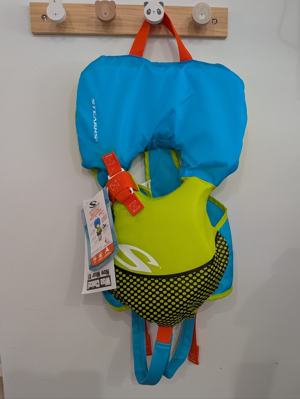 Stearns Kid's Life Jacket Size Infant 20 - 30lbs Transport Canada Approved